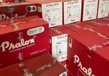 a bunch of boxes with a red box on top Fitting Fittings Knee Distributor Pralon