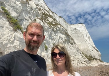 the  white cliffs of dover