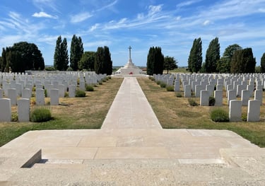 Tyne cot war memorial and cemetery, belgium