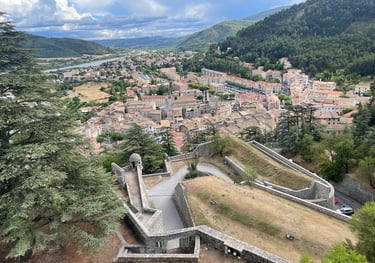 Sisteron, along the Napoleon Route, France