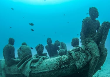 Museo Atlántico "Raft of Lampedusa"
