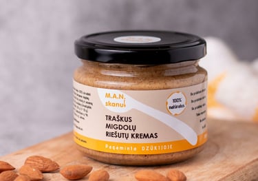 Migdolu riesutu kremas