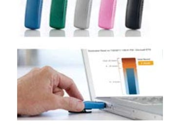 ICC Instadose Dosimeter, USB XRay Monitoring array of colors visible