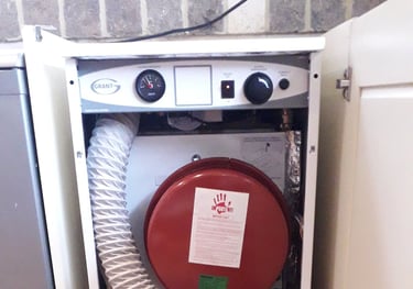 Oil boiler servicing for properties around South Molton