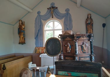 Église et village Höga kusten