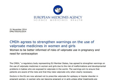 Screen shot of linked web page