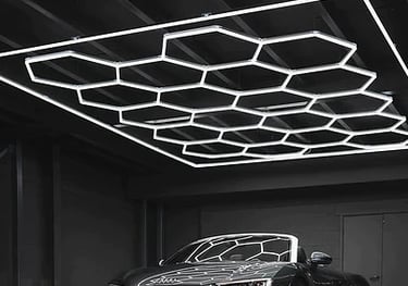 Primo Hex LED Garage Lights