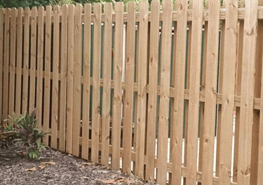 Shawdowbox Wood Fence