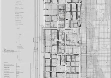 white and black abstract painting