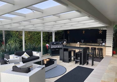 Outdoor patio home renovation Bramwell Builders Greenhithe