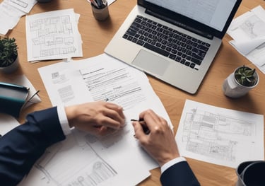 A group engaged in a lively community workshop, sharing ideas around a table.