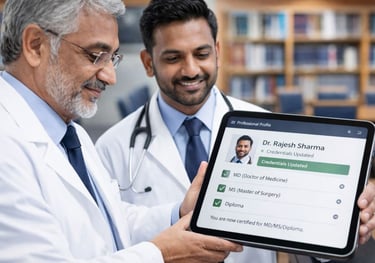 Medical Council Additional Qualification Certificate