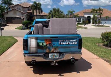 Furniture removal service in Lehigh Acres FL