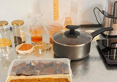 imagen de cascaras de naranja para hacer bioplasticos