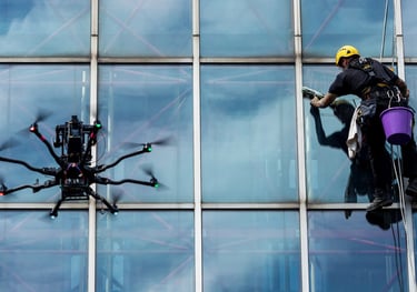 DRONE WINDOW CLEANING SOUTH FLORIDA 