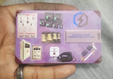 UV printing on USB card