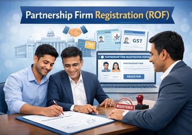 Partnership Firm Registration (ROF)