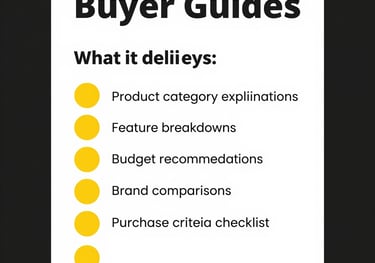 expert buying guides and product reviews