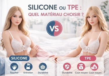 silicone ou TPE choisir sa poupée sexuelle