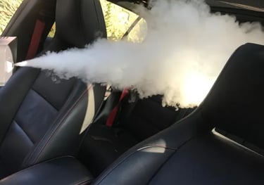 Disinfect Fog your Car