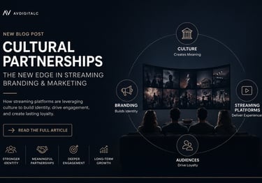 Cultural partnerships in streaming and branding — film marketing strategy AV Digital C UK