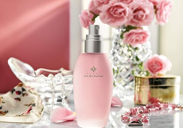 Pinterest board header for featuring lifestyle visuals, fragrance imagery, and creative inspiration 