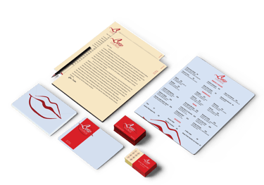 beso lounge branding package