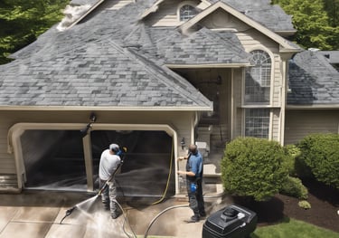 Deck pressure washing Lewisville TX