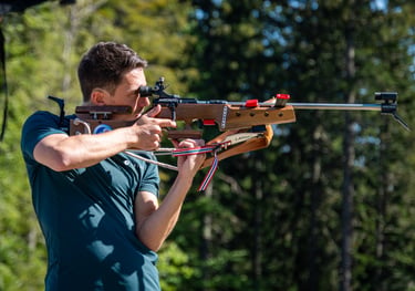 Stages immersif et sportif dans le monde du biathlon avec l'ESF Autrans dans le Vercors