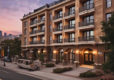 worm's-eye view photography of concrete building