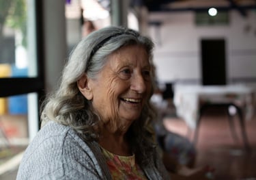 Professional massage for elderly wellbeing and pain relief