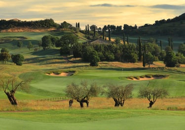 golf course on a holiday curated by Francesco Luxury Travels Villas Weddings