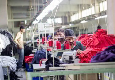 bulk production, making clothes, manufacturing apparel