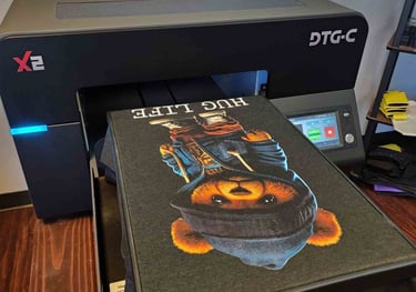 dtg, direct to garment printing