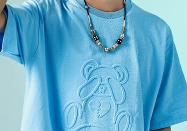 emboss printing, printing on clothes, customized clothes