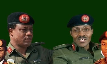 Generals Babangida and Buhari