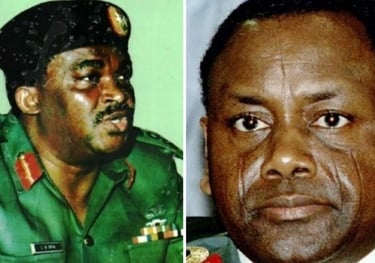 Generals Diya and Abacha
