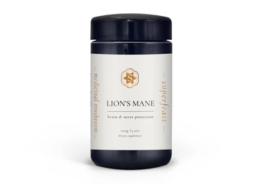 Superfeast medicinal mushrooms lions mane
