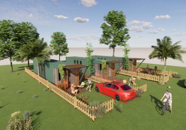 Konteyner Hotel Konaklama Alanları  Modern turizm anlayışına uygun, sürdürülebilir ve ekonomik çözüm