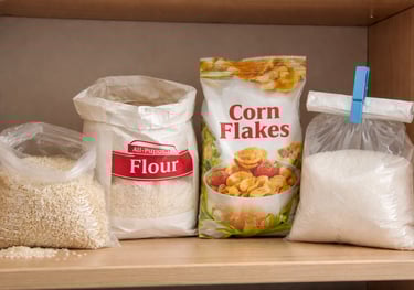 “errores al guardar alimentos en alacena que provocan plagas”