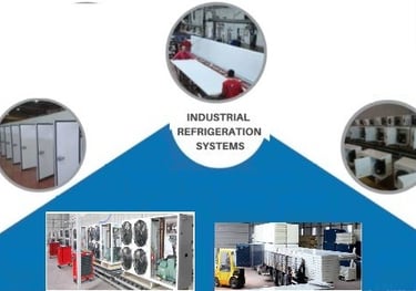 Cold room spare parts with 1-year warranty and full compatibility
