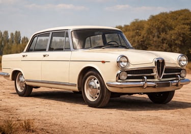 FNM JK sedan clássica representando as marcas de carros brasileiras na década de 1960