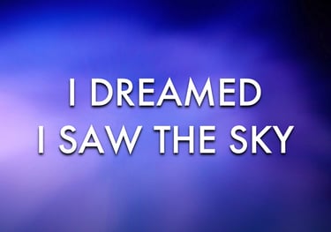 I Dreamed I Saw the Sky