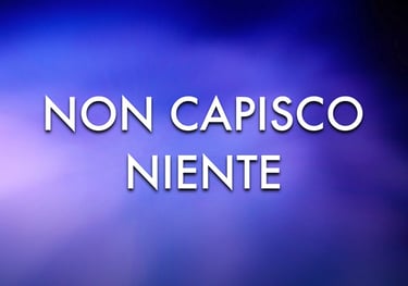 Non Capisco Niente