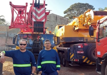 curso de operador de Guindastes