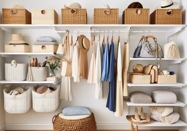 Closet organization and decluttering service in Asheville North Carolina