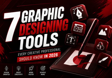 7 Graphic Desingning tools you should know in 2026