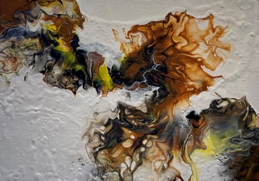 Michel Ange - Tableau art abstrait - art contemporain - acrylique sur toile