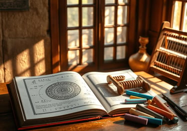 a book opened to show a book with a book and a pen