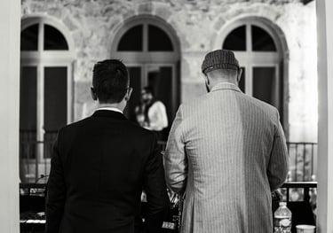 photo de mariage soirée